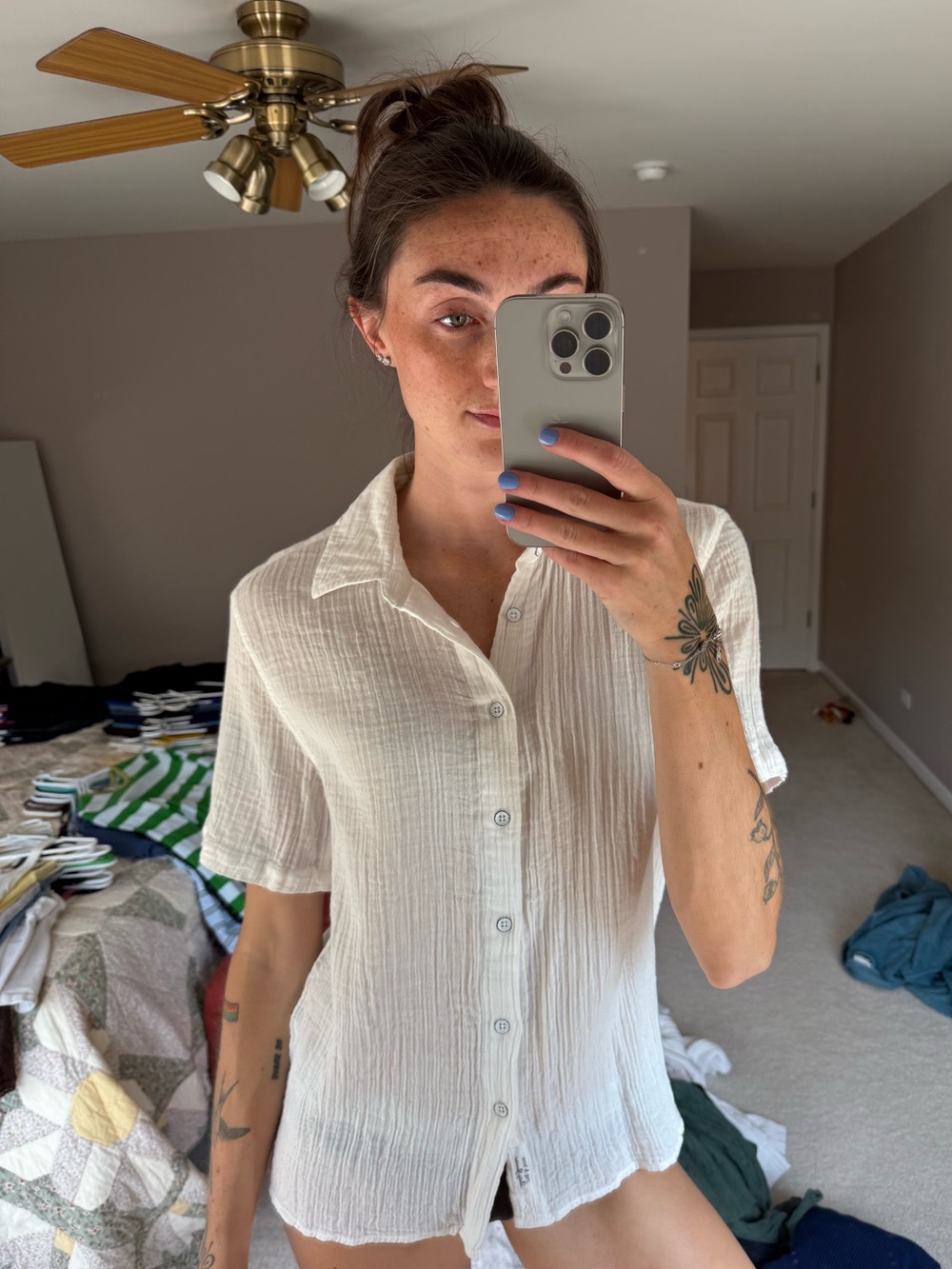rag & bone cotton button shirt